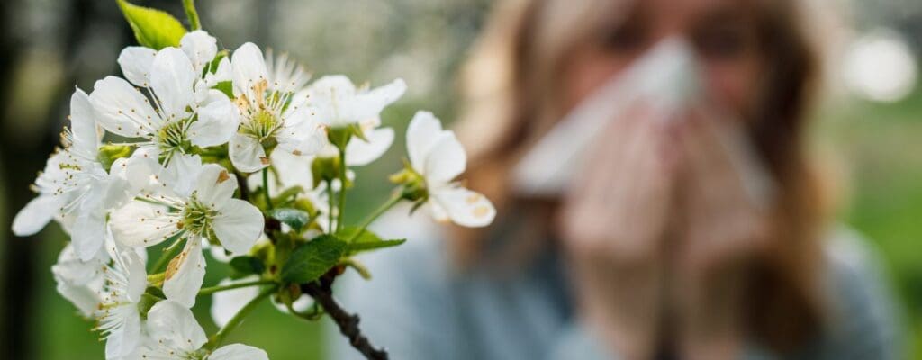 Differentiating allergic rhinitis from chronic nasal polyposis